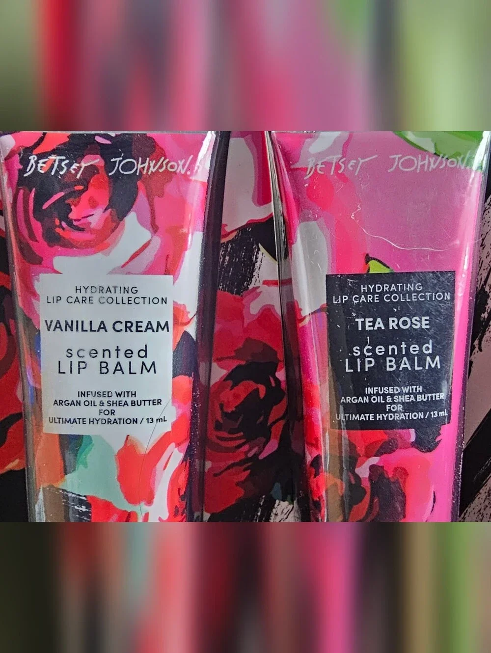 Betsey Johnson 7pc Hydrating Lip Balm Collection
